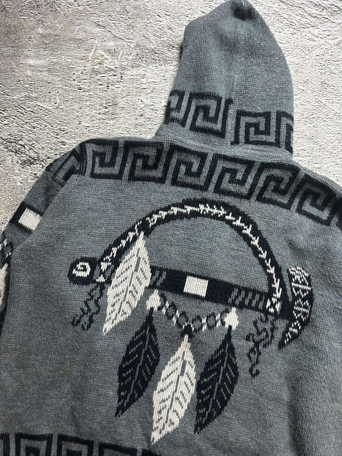 Native × Vintage Wool Jacket Made in Ecuador Ruminahui Vintage Native Size US L / EU 52-54 / 3 - 10 Thumbnail