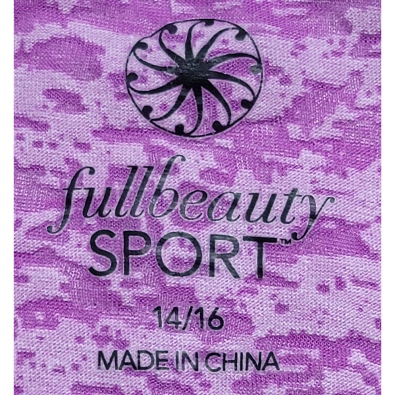 Other FullBeauty Purple Burnout Contrasting Trim Top 14 16 Size XL / US 12-14 / IT 48-50 - 4 Thumbnail