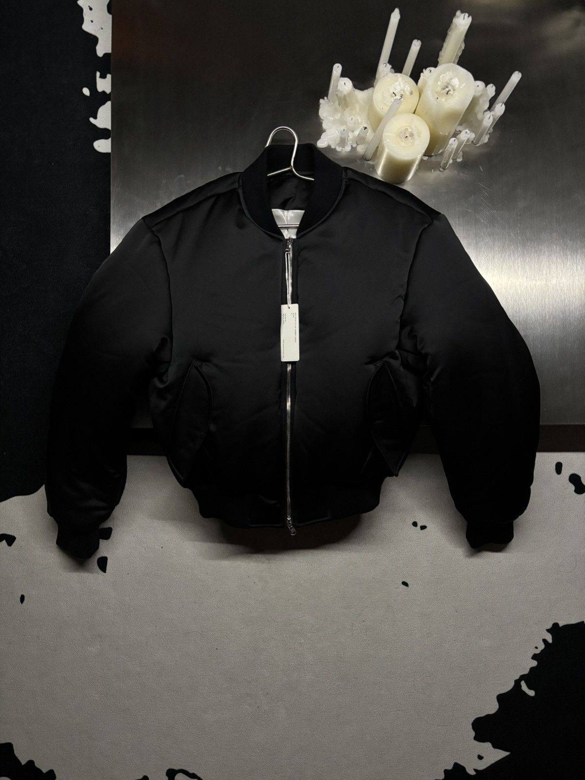 Vuja De VUJADE MAX SATIN PILLOW BOMBER JACKET | Grailed