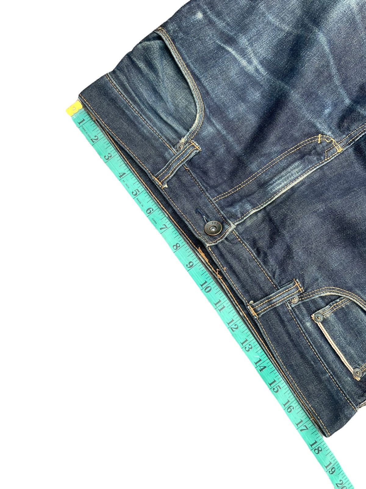 Designer × Gap Gap Selvedge Slim Straight Jeans Size US 35 - 12 Thumbnail