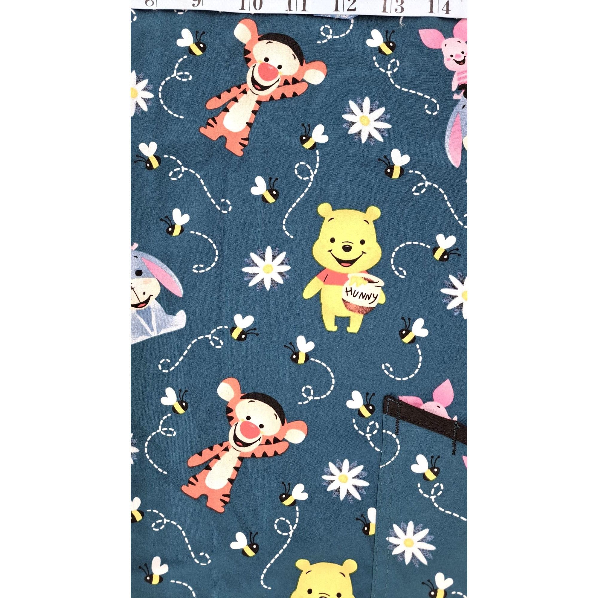 Disney Disney Winnie The Pooh Scrub Top Tigger Eeyore V-Neck Short Size M / US 6-8 / IT 42-44 - 3 Thumbnail