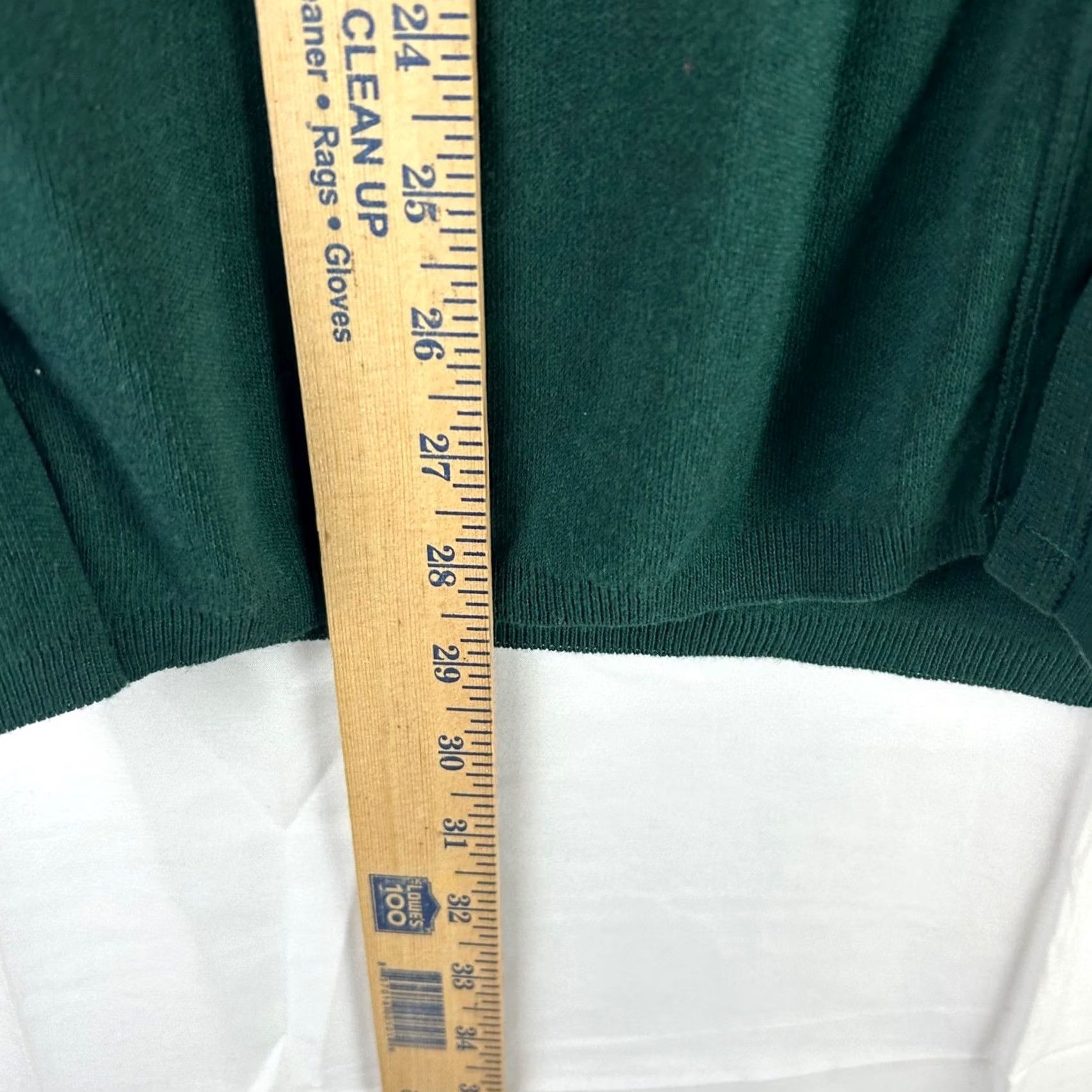 Vintage VINTAGE Bobbie Brooks Green V Neck Button Front Sleeveless Sweater Vest Women Medium Size M / US 6-8 / IT 42-44 - 6 Thumbnail