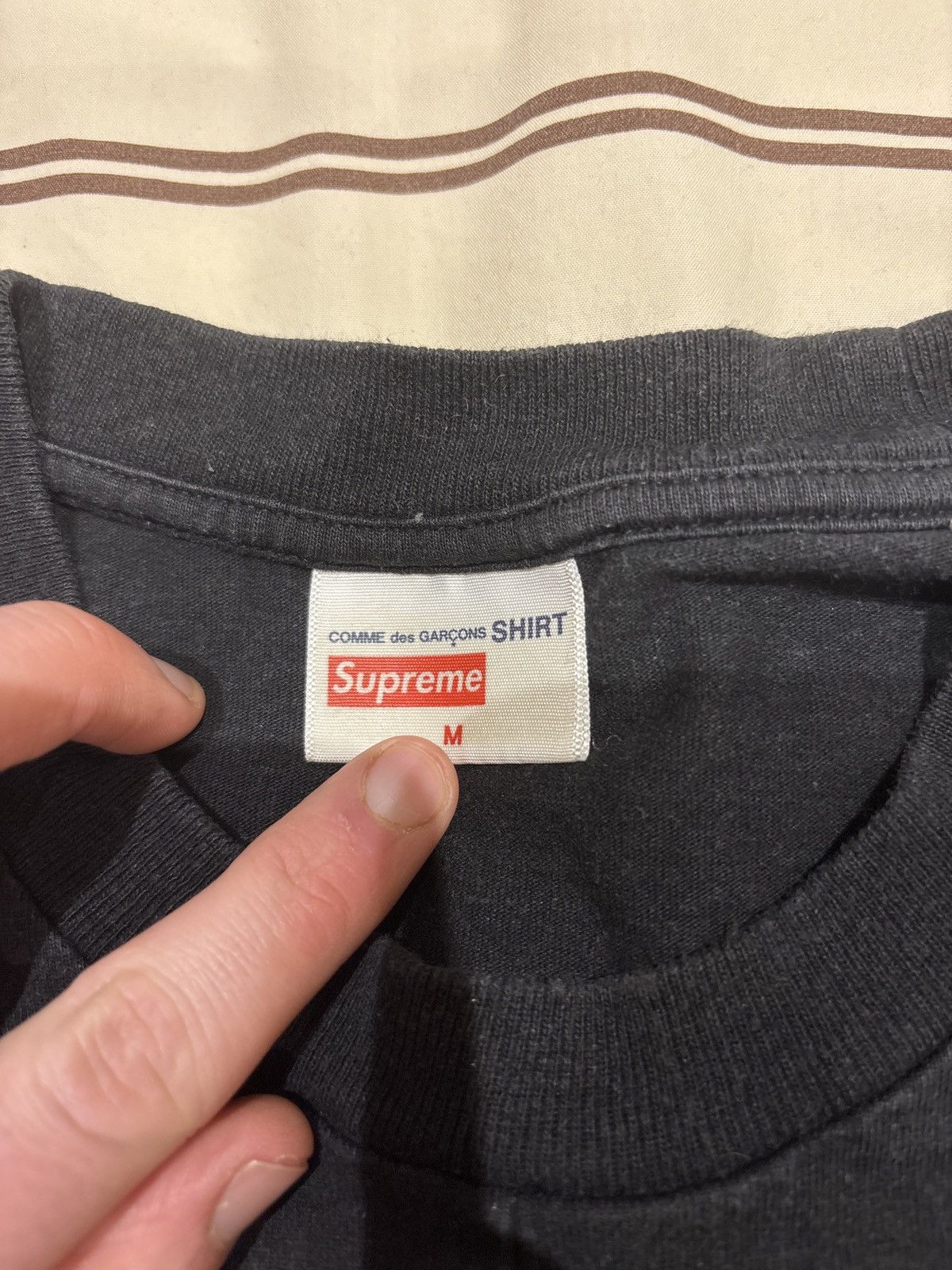 Comme des Garcons × Supreme Supreme CDG split box logo Size US M / EU 48-50 / 2 - 3 Thumbnail