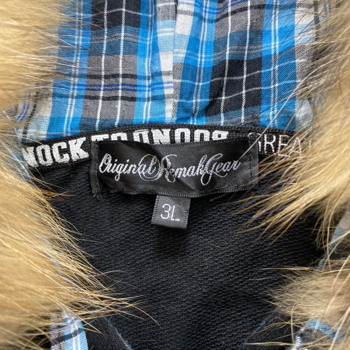 20471120 2000s Remakgear Poem Ifsixwasnine Lgb Style Zip Fur Hoodie Size US XXL / EU 58 / 5 - 4 Thumbnail
