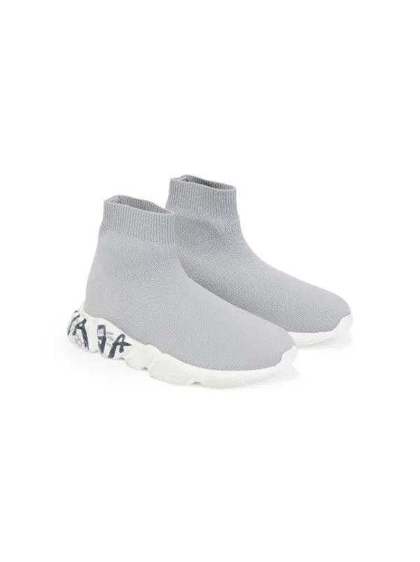 Balenciaga o1bcso1str0625 KIDS 27-28 / Speed Graffiti Recycled Trainers Size US 5 / EU 37 - 2 Thumbnail