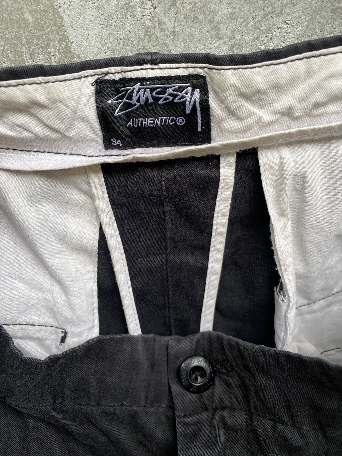 Stussy × Vintage Vintage Stussy x Futura Laboratories Jorts Size US 34 / EU 50 - 4 Thumbnail