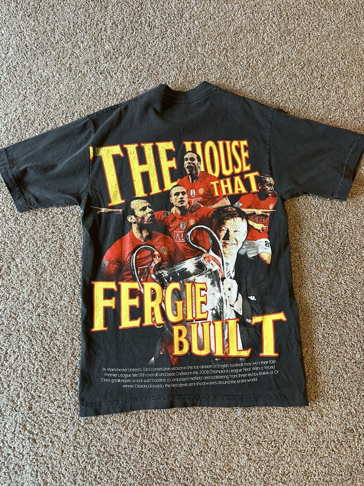Vintage Vintage Manchester United “ferries built this house” tee Size US S / EU 44-46 / 1 - 2 Thumbnail