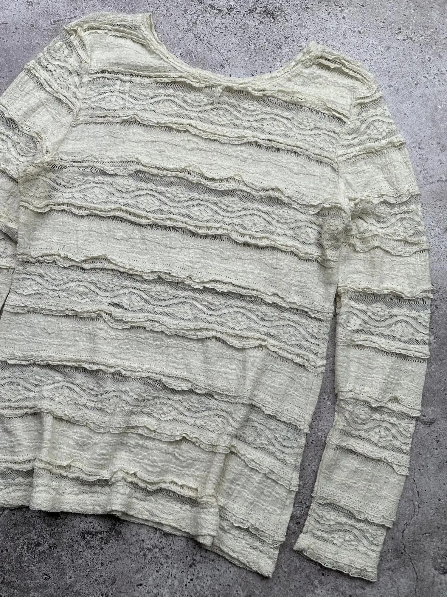 Vintage Vintage Long Sleeve C424(V373) Size M / US 6-8 / IT 42-44 - 3 Thumbnail