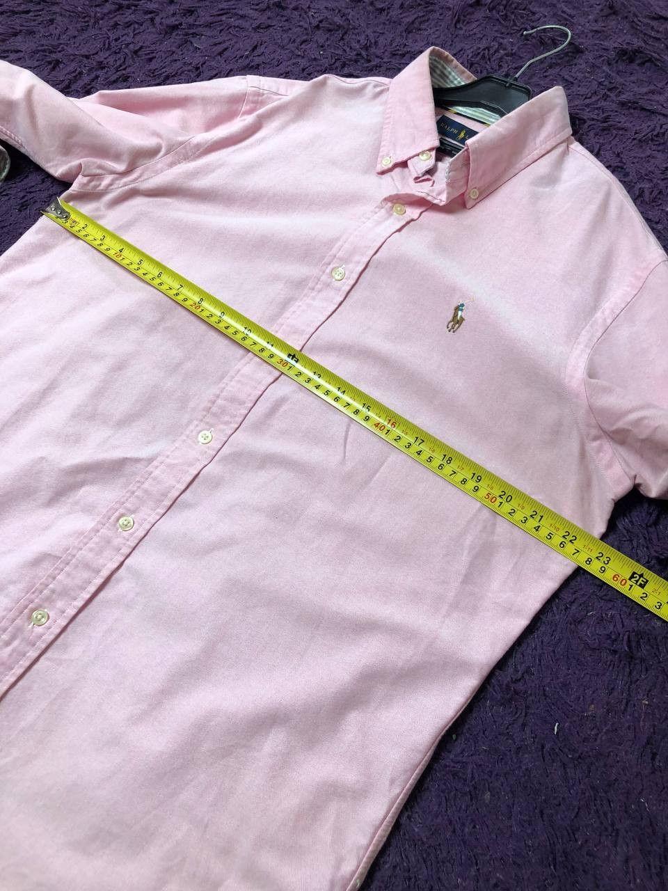 Polo Ralph Lauren Y2K logo Polo Ralph Lauren shirt pink Vintage custom fit Size US L / EU 52-54 / 3 - 11 Thumbnail