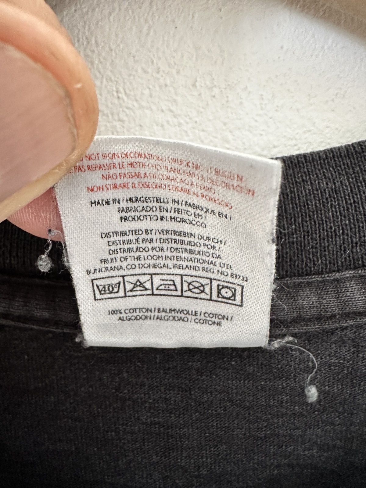 Fruit Of The Loom × Vintage Vintage Rammstein T Shirt Size US L / EU 52-54 / 3 - 7 Thumbnail