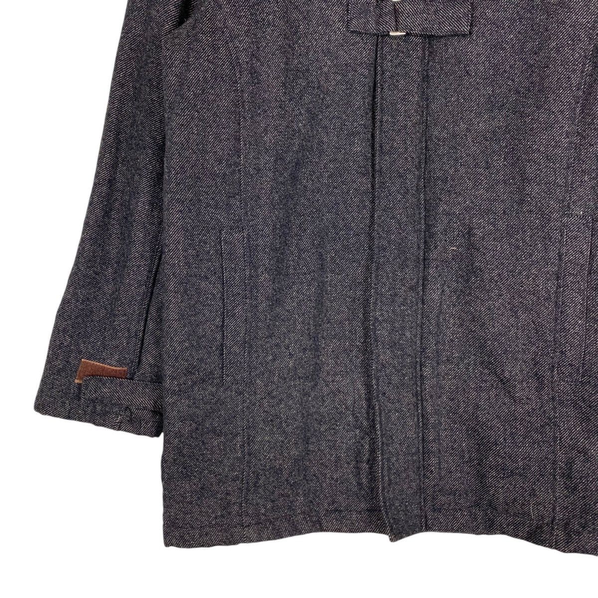 Japanese Brand LOUIS CHAVLON Fur Hoodie Denim Jacket #1393-C63 Size US L / EU 52-54 / 3 - 3 Thumbnail
