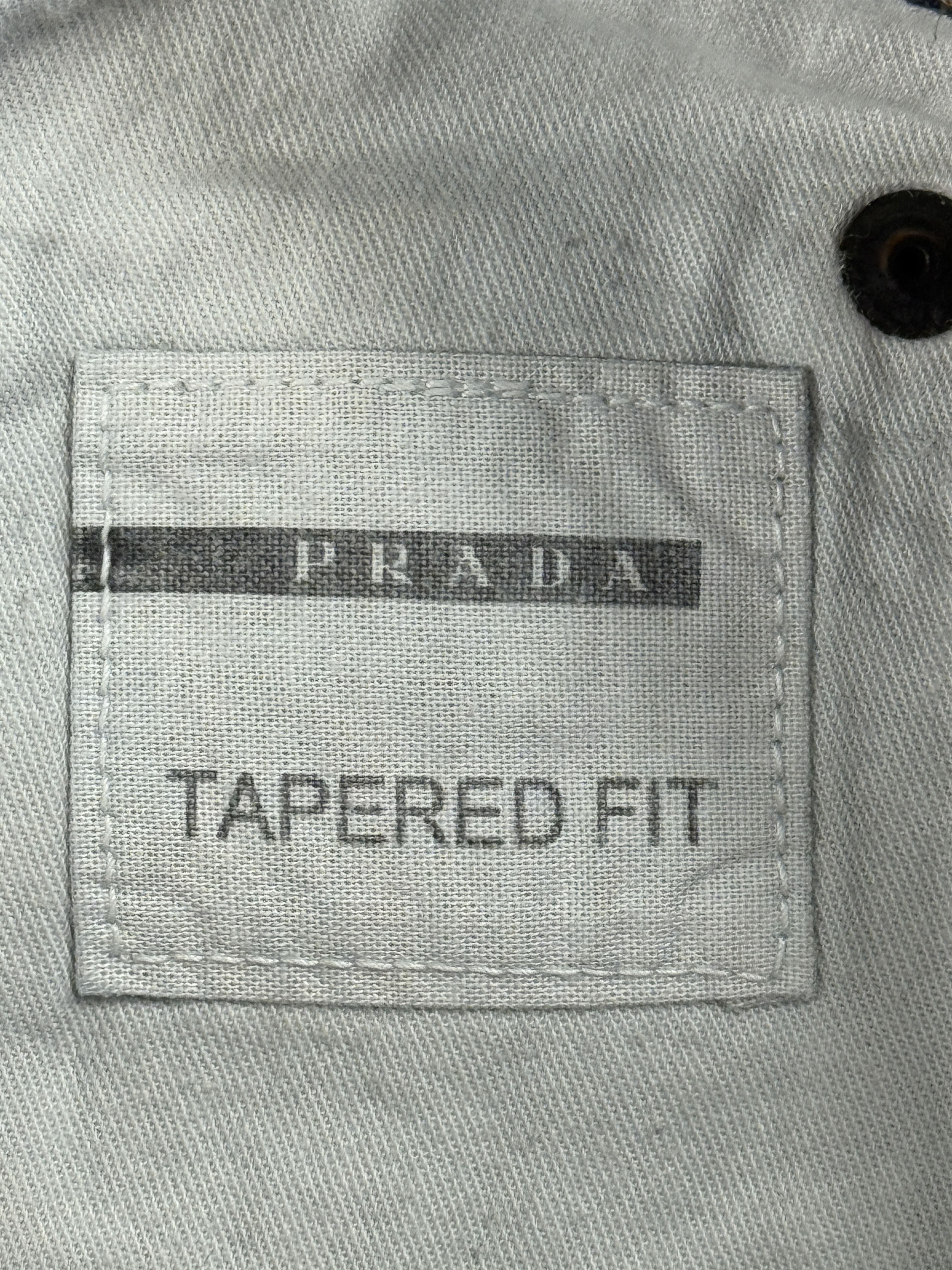 Prada Prada Tapered Fit Indigo Blue Jeans Size 32 Size US 32 / EU 48 - 9 Thumbnail