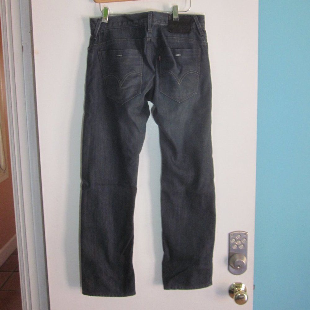 Levi's Levis 514 Slim Straight 30 X 30 Button Fly - Leather Trim o Size US 30 / EU 46 - 4 Thumbnail