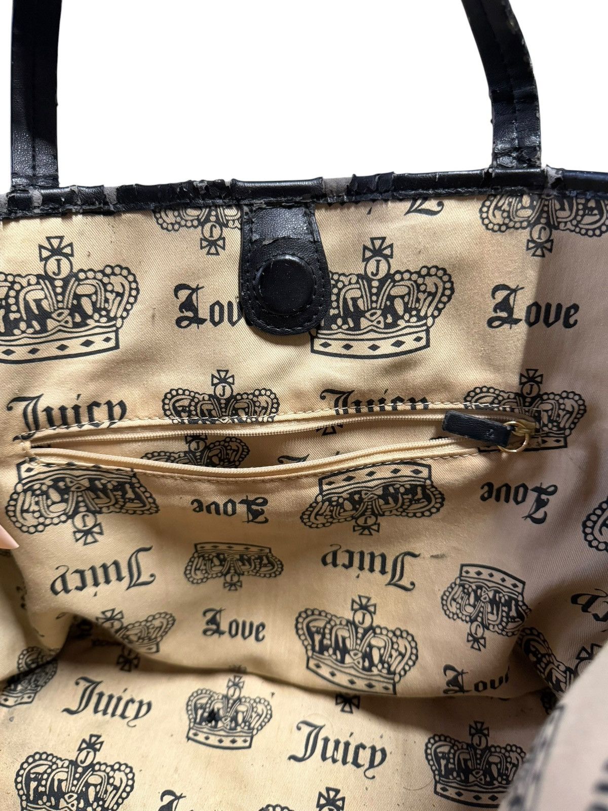 Juicy Couture Vintage Juicy Couture velvet tote bag Size ONE SIZE - 8 Thumbnail