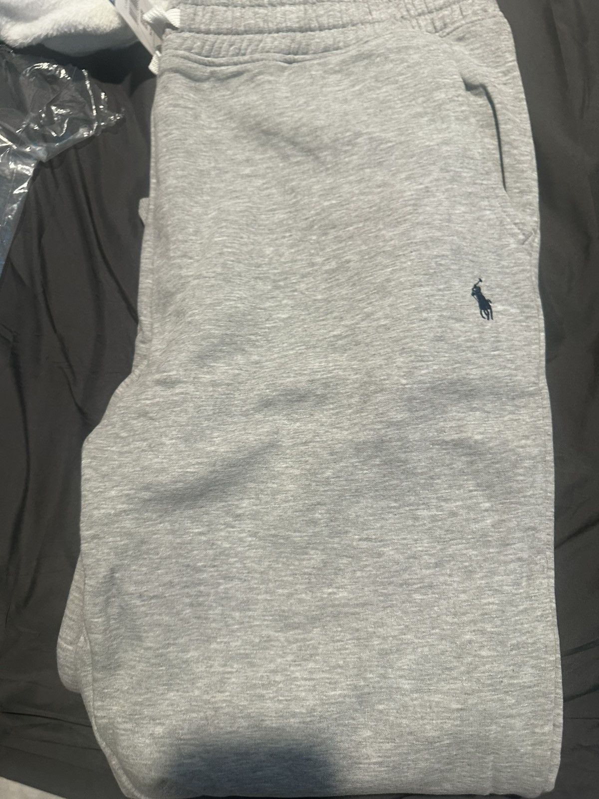 Polo sweat suit top and hotel never warm