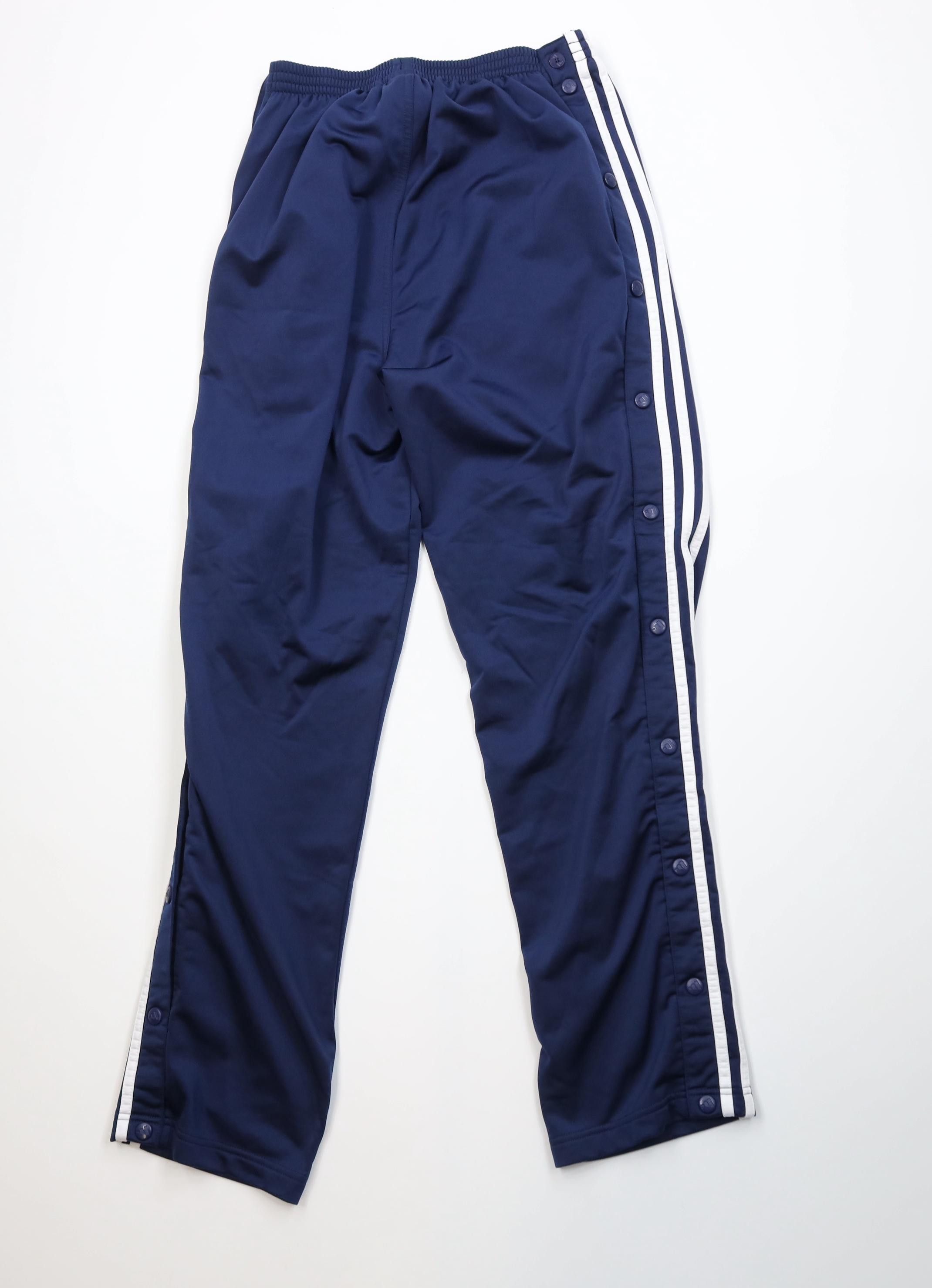 Adidas Vintage Y2K 2001 Adidas Tearaway Sweatpants Pants Blue Size US 36 / EU 52 - 9 Thumbnail