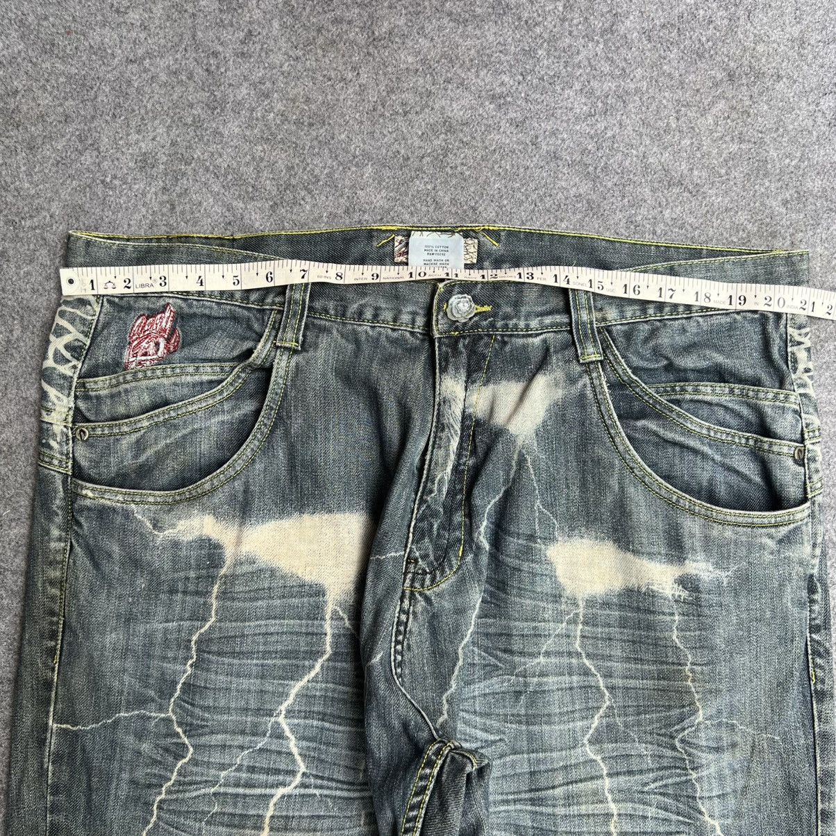 Ed Hardy Vintage Crazy Miskeen Y2k Jeans Size US 42 / EU 58 - 5 Thumbnail