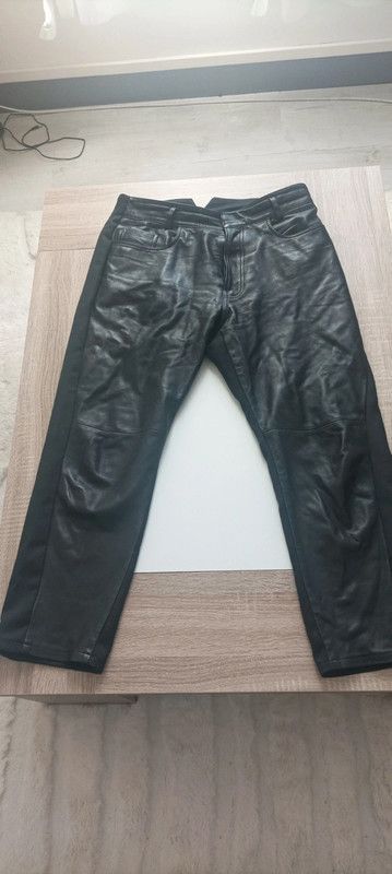 Haider Ackermann Haider Ackermann FW19 Two tone leather trousers Size US 30 / EU 46 - 4 Thumbnail