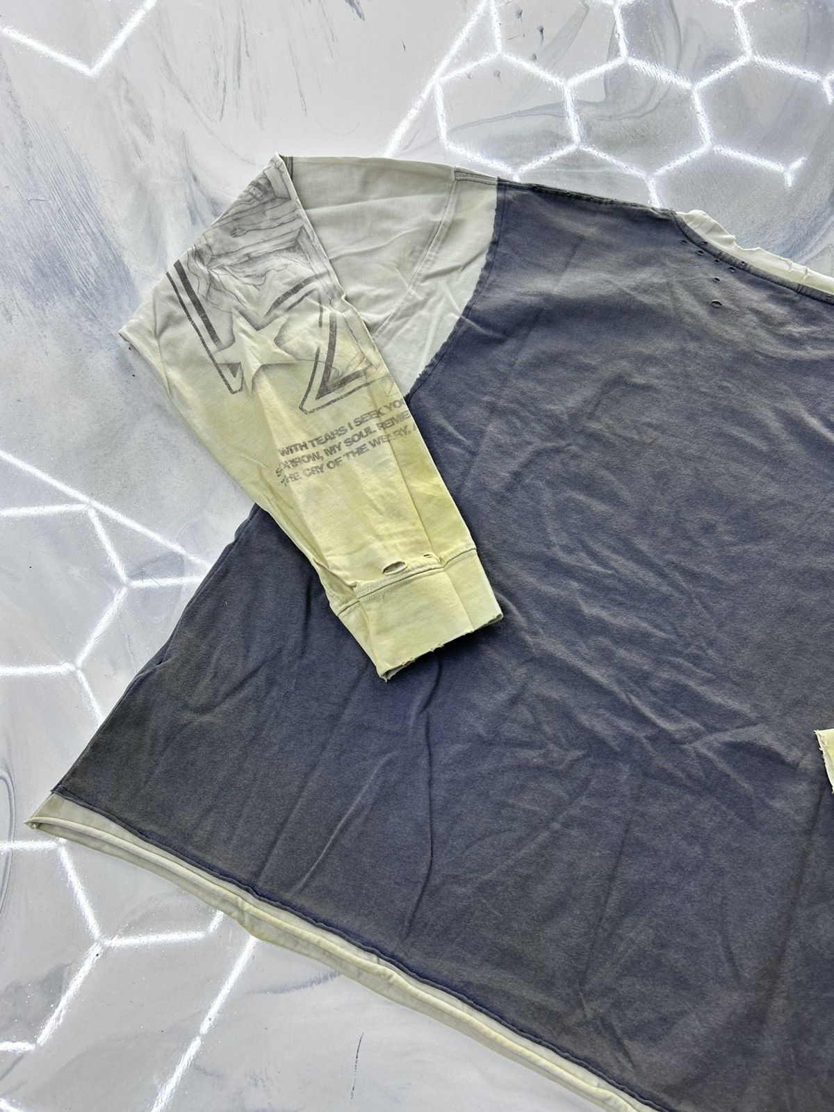 Vale Vale 13-69 Longsleeve Tee Black Cream Size L Size US L / EU 52-54 / 3 - 11 Thumbnail