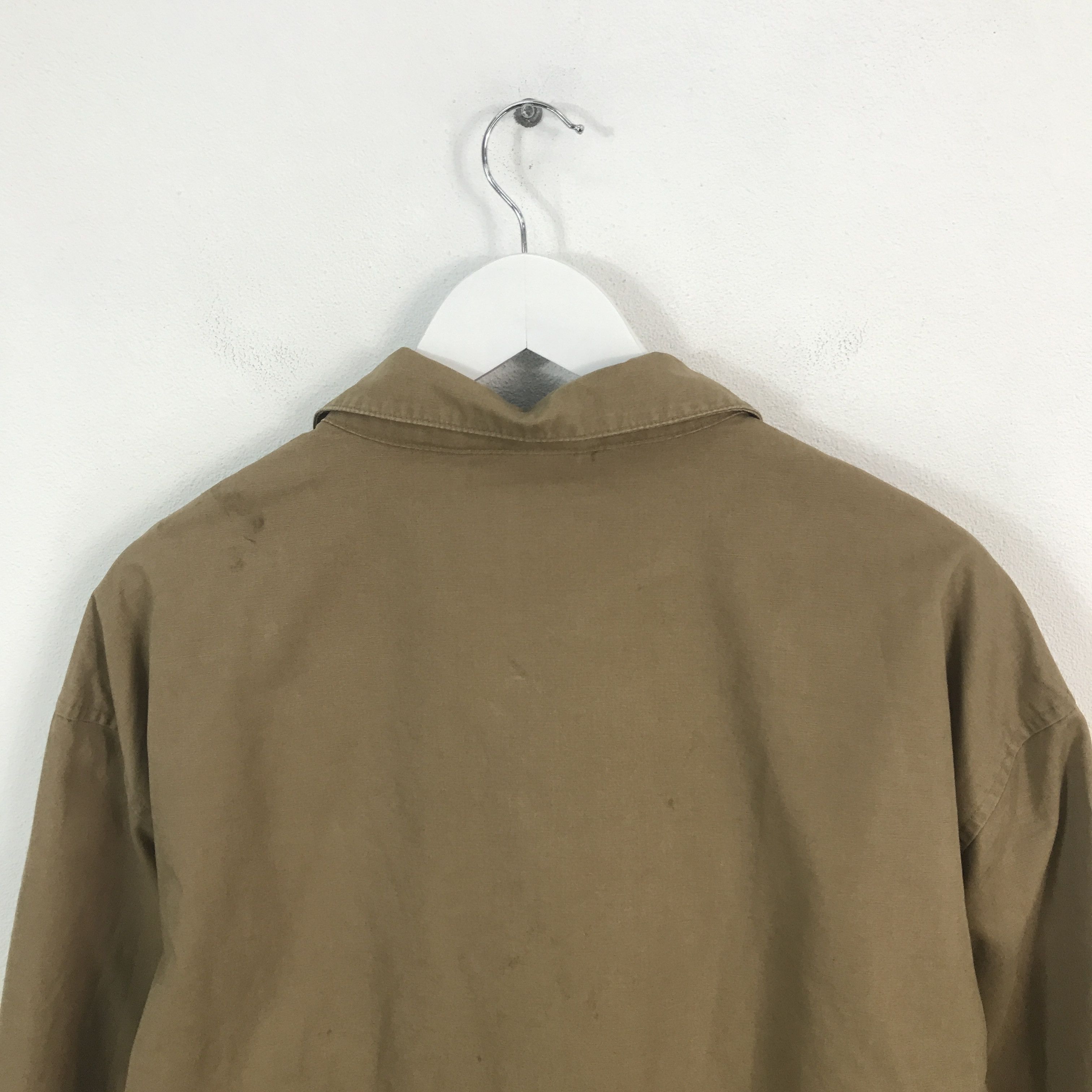 Polo Ralph Lauren × Vintage Vtg Polo Ralph Lauren Brown Zipper Jacket Size US XXL / EU 58 / 5 - 4 Thumbnail