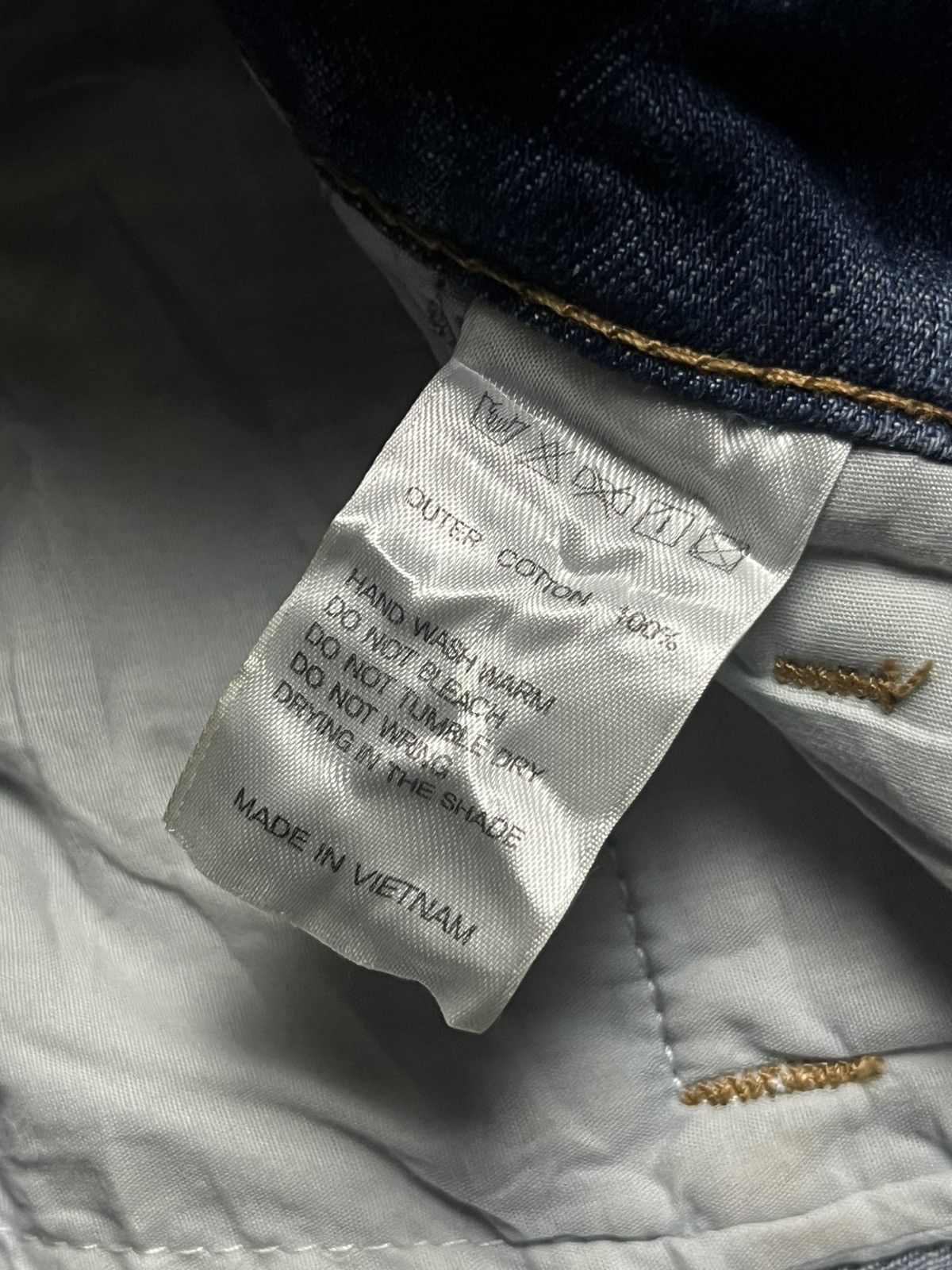Needles 00s Barneys Newyork Baggy Big OL denim / Needles yohji style Size US 30 / EU 46 - 6 Thumbnail