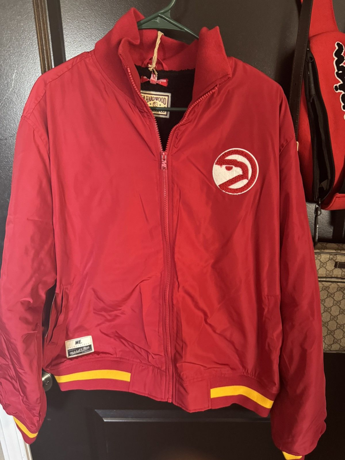 Mitchell & Ness Atlanta Hawks jacket Size US L / EU 52-54 / 3 - 2 Thumbnail