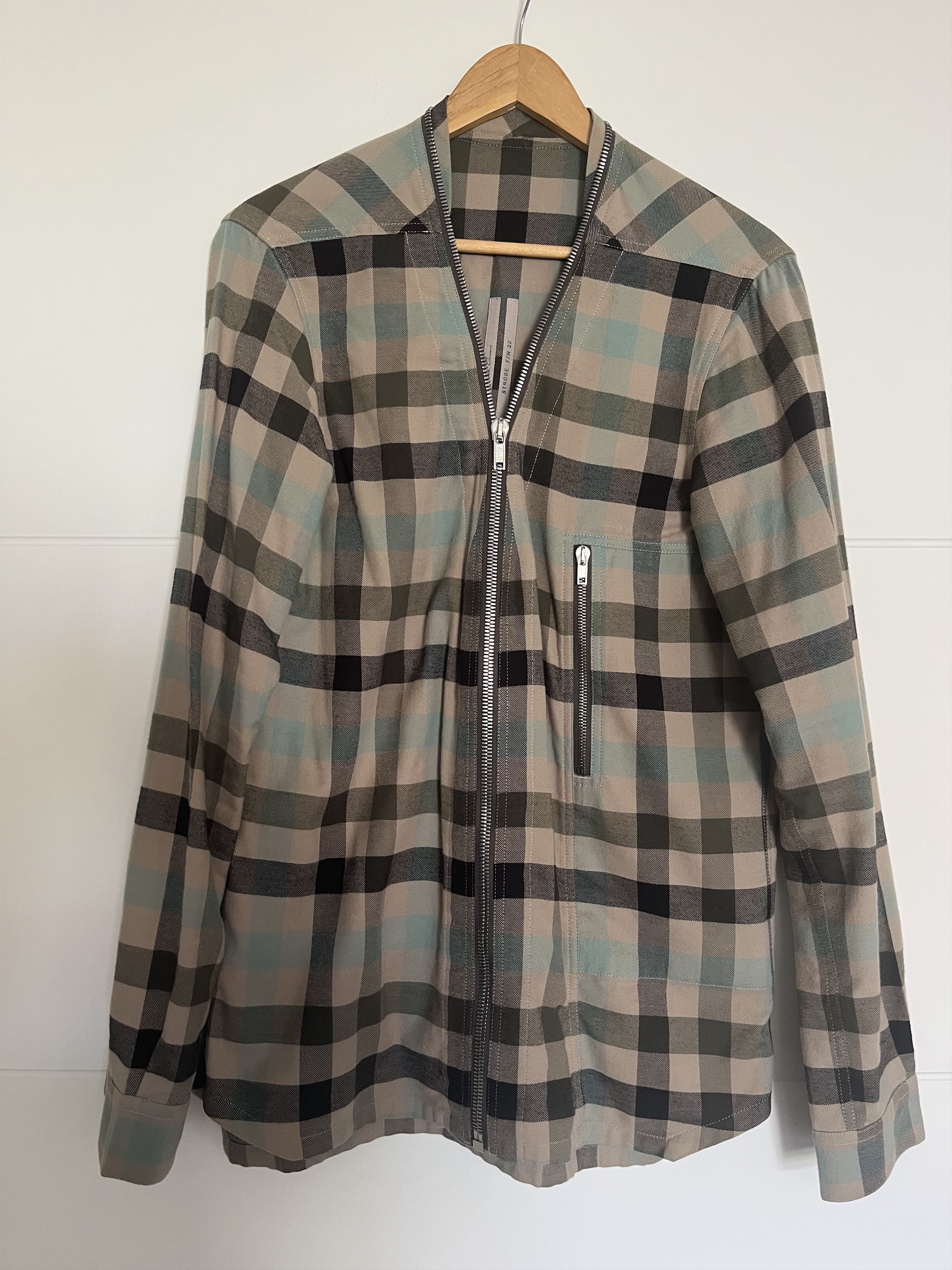 Rick Owens Rick Owens Larry Fuschia Cardinal Outershirt Size 50