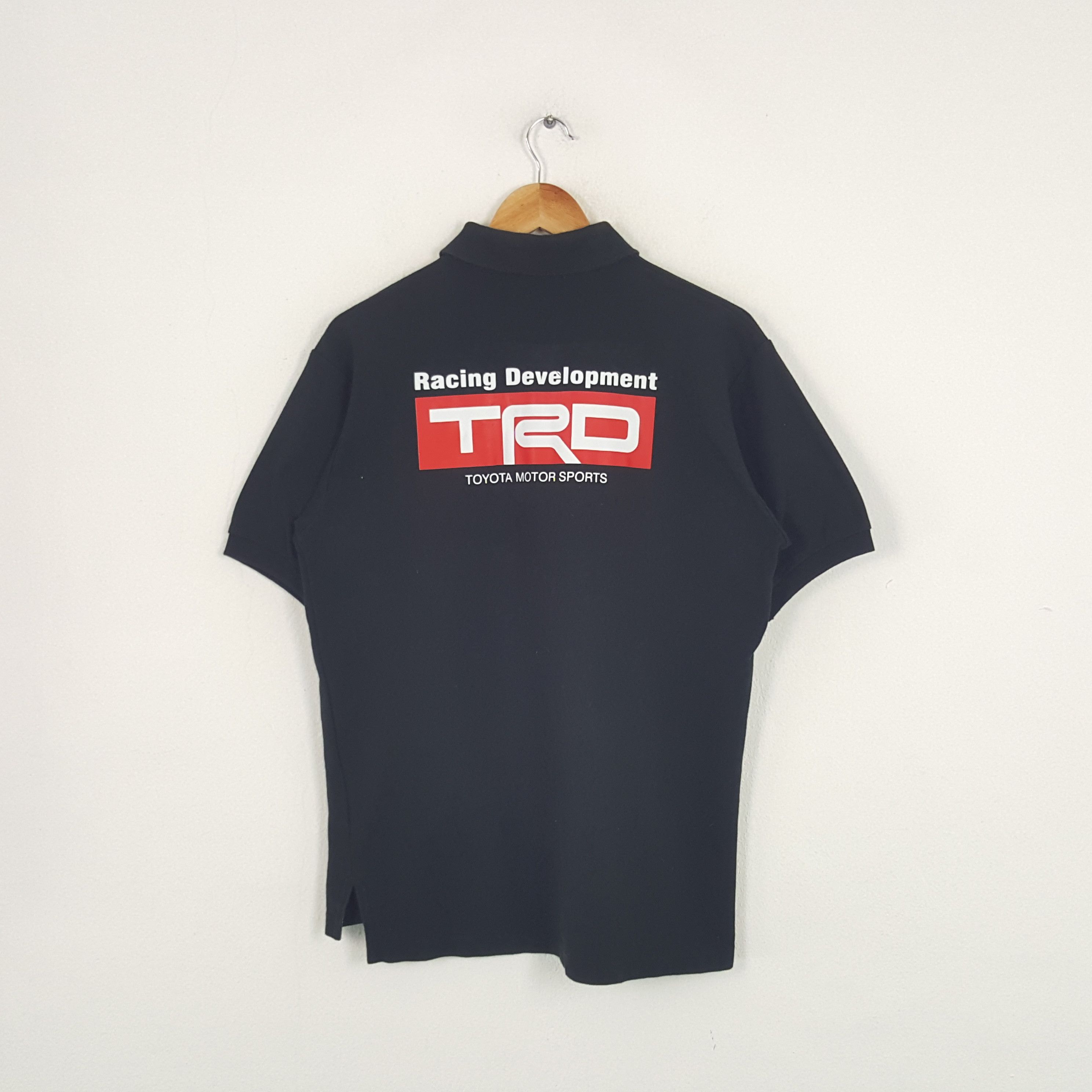 Japanese Brand × Vintage Vintage TRD Toyota Motorsports Japanese Racing Polos Size US L / EU 52-54 / 3 - 1 Thumbnail