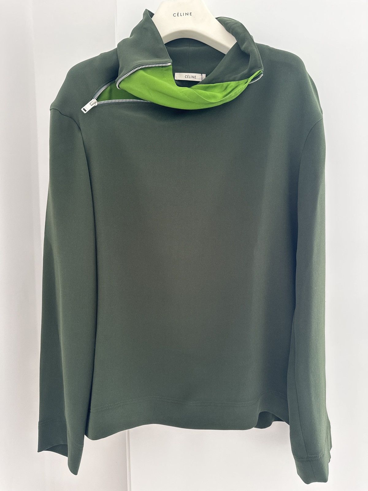 Celine Celine Phobe Philo Silk Top Size US S / EU 44-46 / 1 - 1 Thumbnail