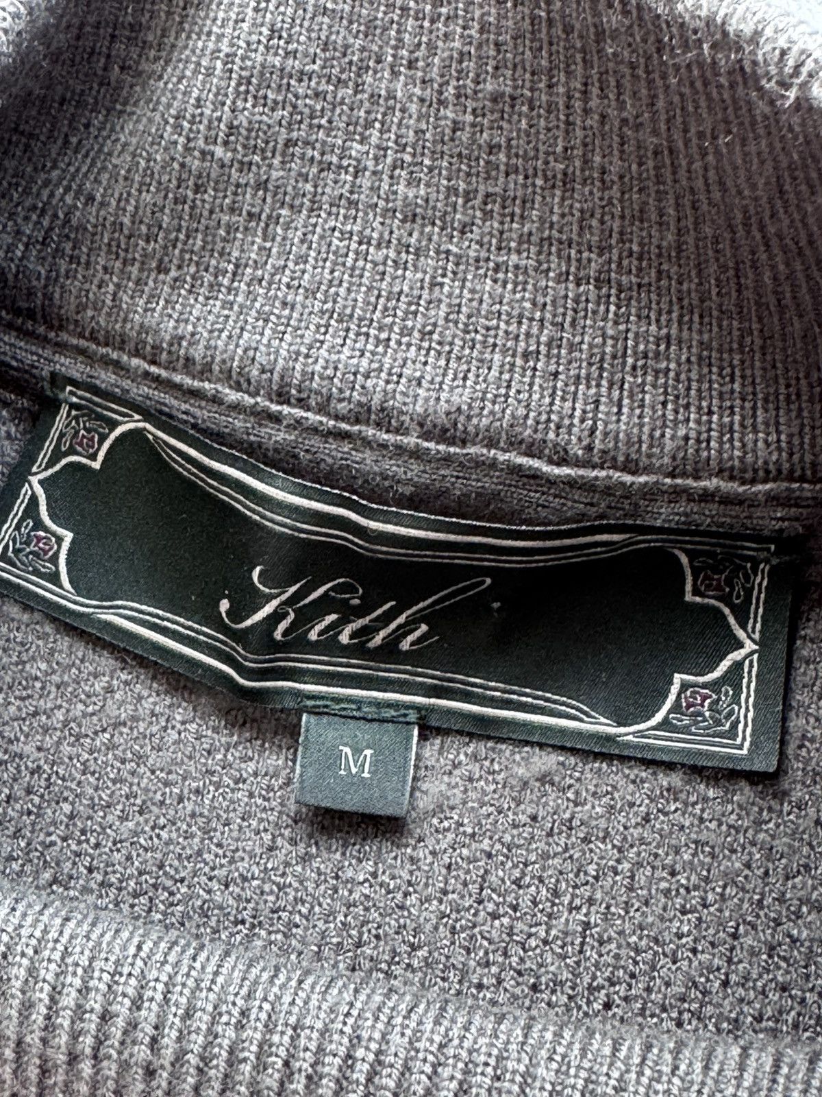 Kith SS23 Kith Knit Long Sleeve Mock Neck Sweater Size US M / EU 48-50 / 2 - 3 Thumbnail