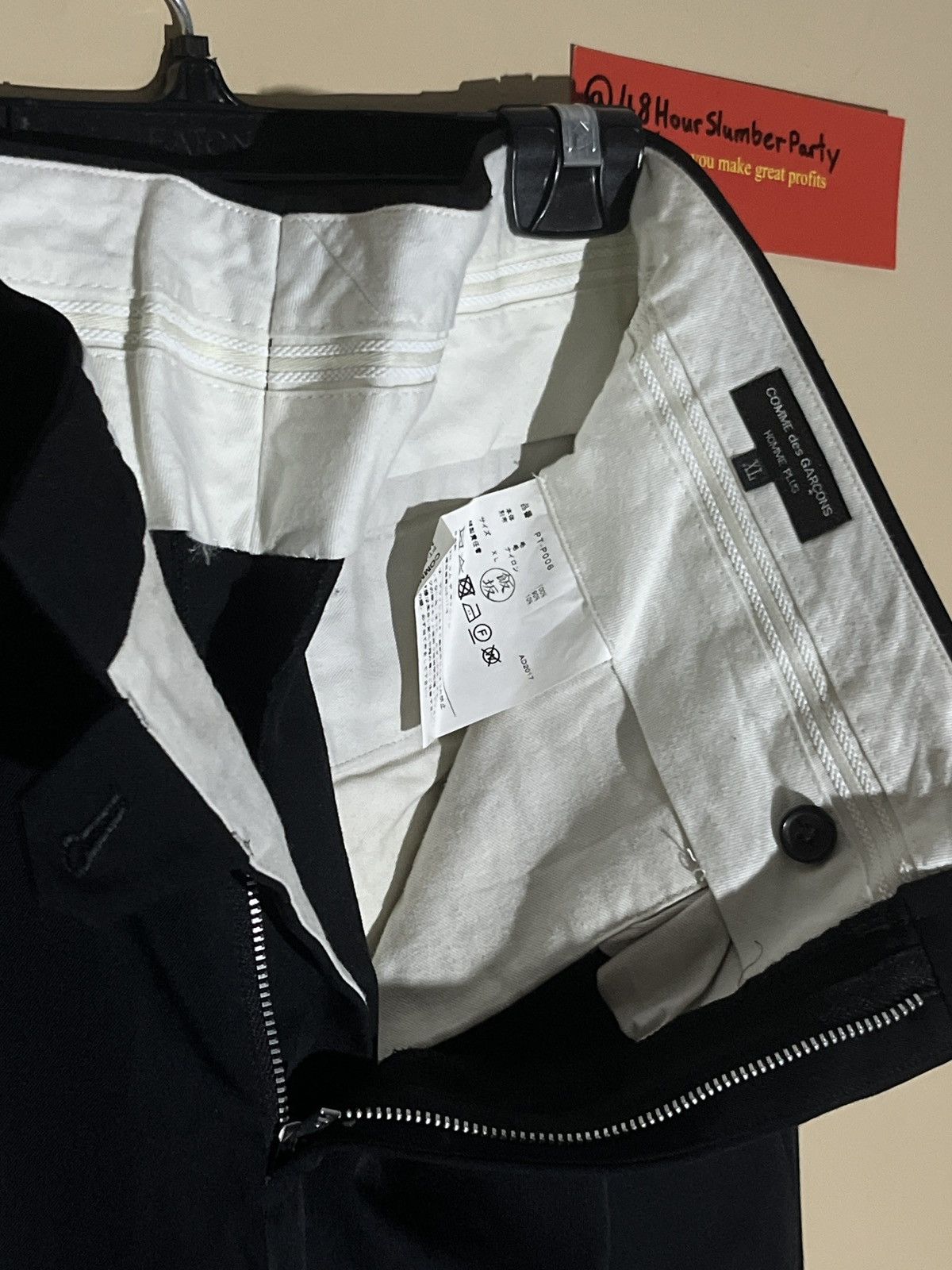 Comme des Garcons Homme Plus Comme Des Garçons Homme Plus Multi Textile Trouser - XL/34 Size US 34 / EU 50 - 6 Thumbnail
