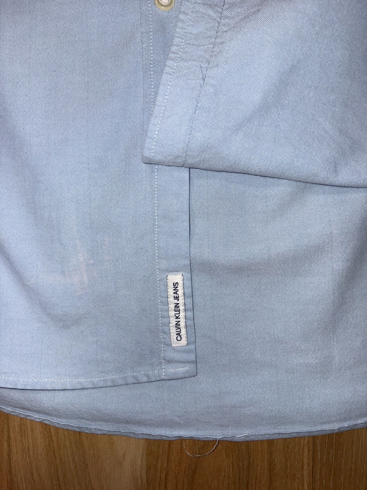 Calvin Klein Calvin Klein Jeans OxfordCotton ButtonDown Shirt SlimFit 2XL Size US XXL / EU 58 / 5 - 7 Thumbnail