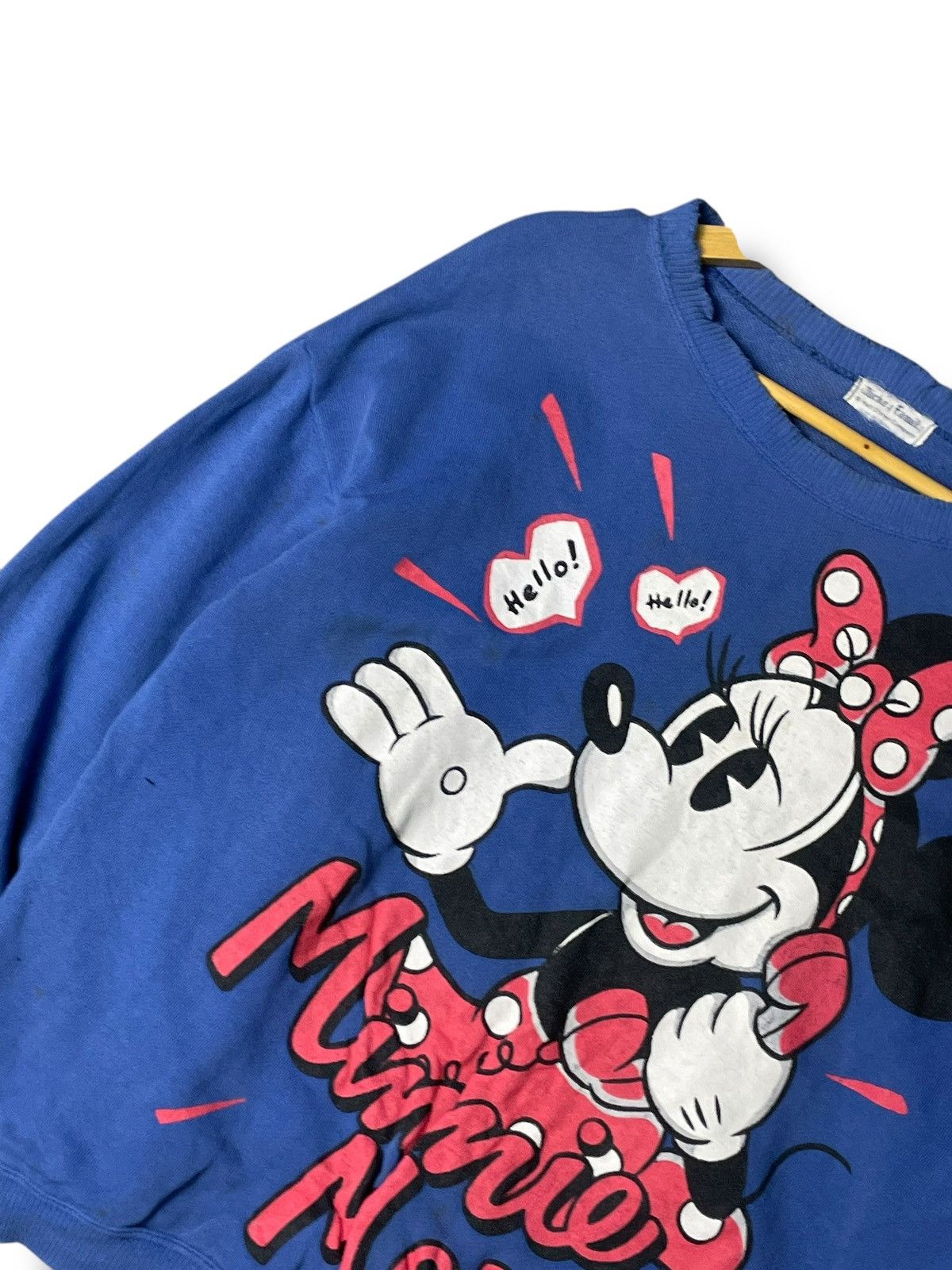 Disney × Japanese Brand × Vintage WALT DISNEY Minnie Mouse Pullover Sweatshirt (80) Size S / US 4 / IT 40 - 5 Thumbnail