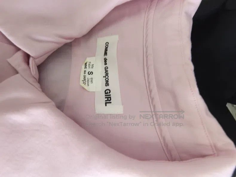Comme des Garcons Comme Des Garcons Pink Large Collar Shirt Size S / US 4 / IT 40 - 3 Thumbnail