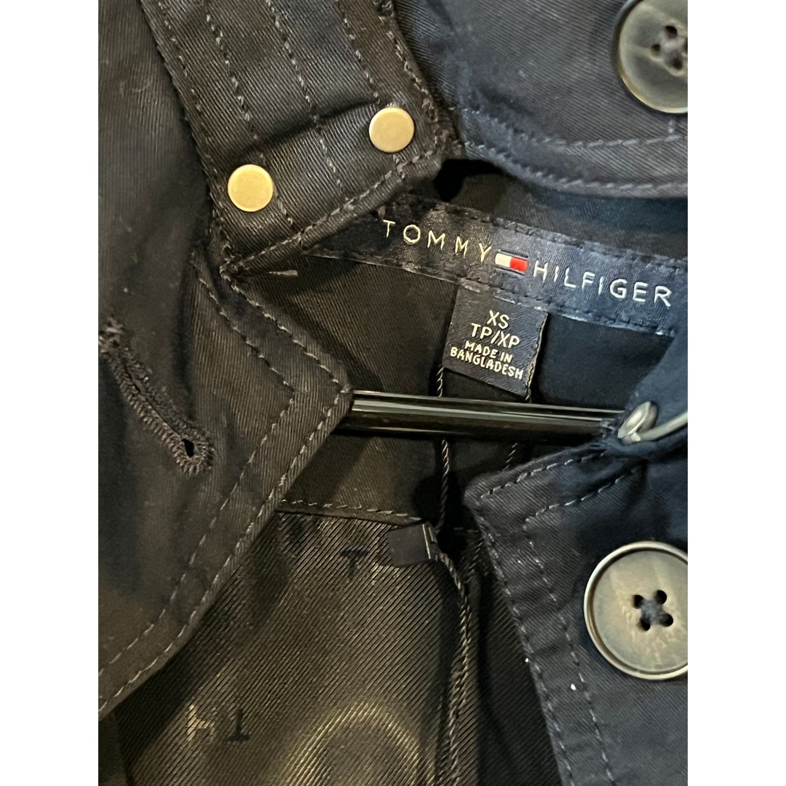 Tommy Hilfiger Tommy Hilfiger Trenchcaot Jacket Womans XS Size XS / US 0-2 / IT 36-38 - 5 Thumbnail