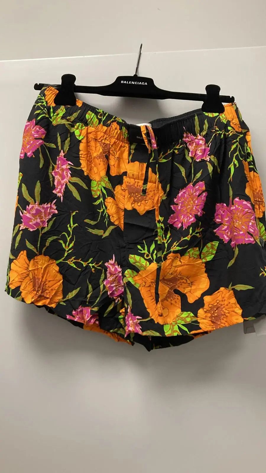 Balenciaga o1bcso1str1124 Pyjama Shorts in Multicolor Size 26" / US 2 / IT 38 - 1 Preview