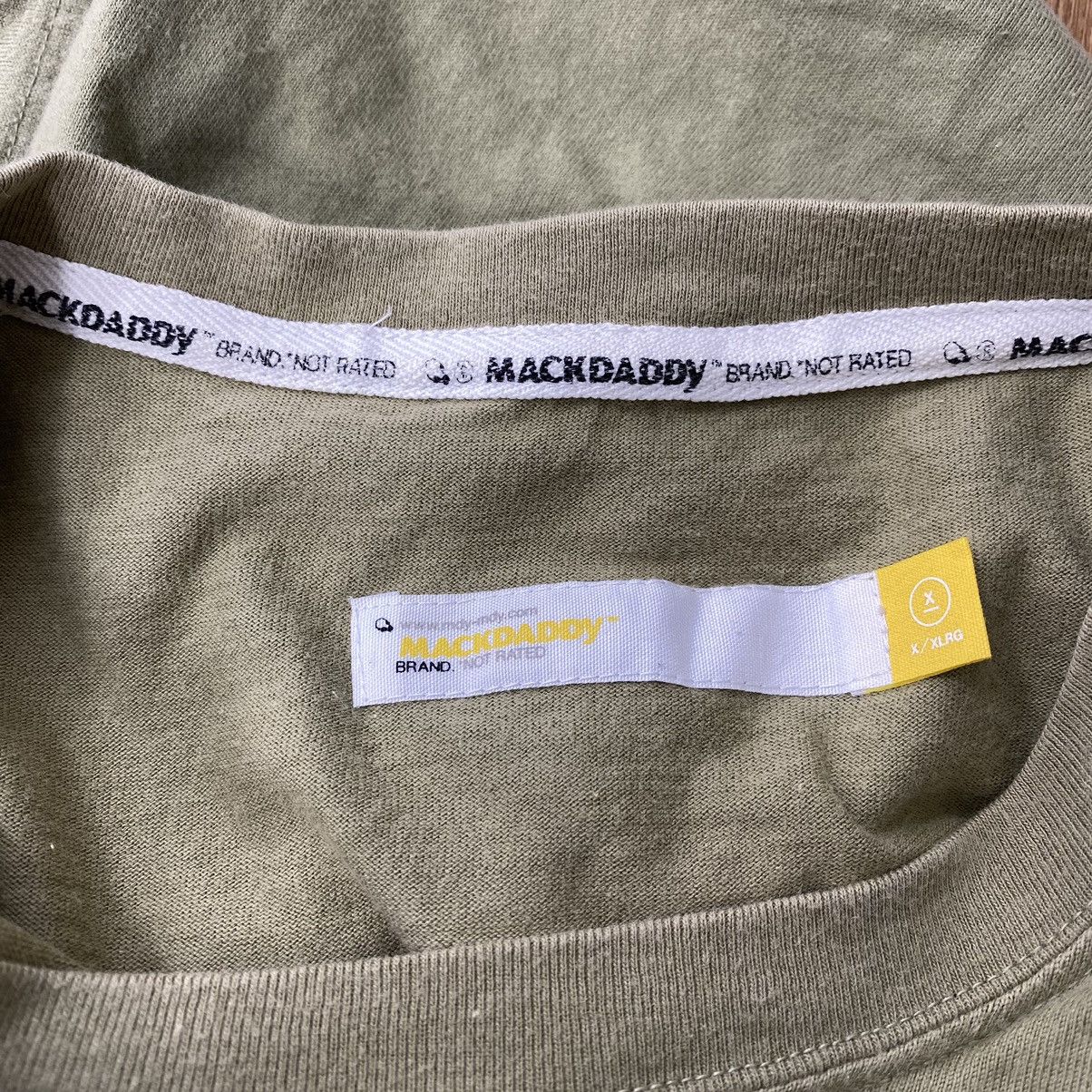 Japanese Brand MACKDADDY Japanese Brand Pocket Plain Green Short Sleeve Size US XL / EU 56 / 4 - 4 Thumbnail
