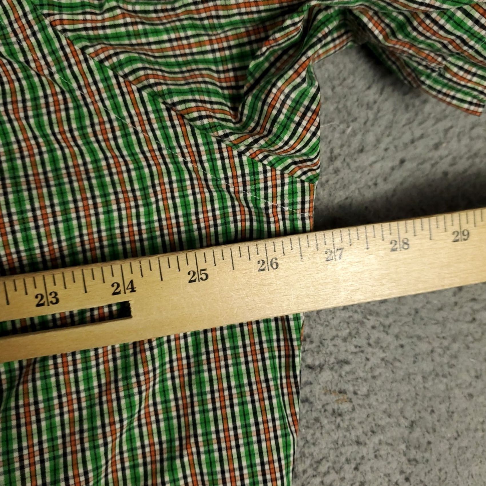Ralph Lauren Ralph Lauren Shirt Mens XL Green Plaid Classic Fit Pony Button Up Short Sleeve Size US XL / EU 56 / 4 - 6 Thumbnail