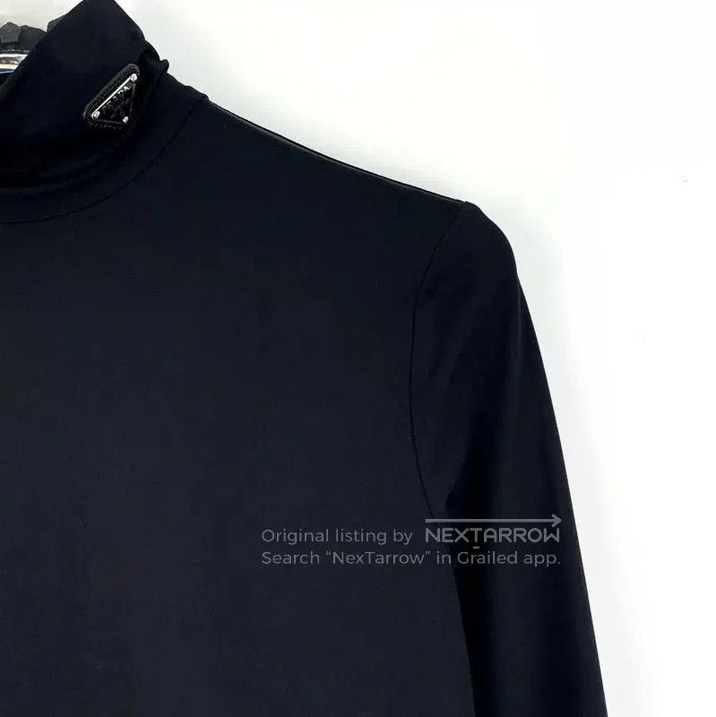 Prada Prada Black Nylon Women's Dress Size S. Size S / US 4 / IT 40 - 2 Thumbnail