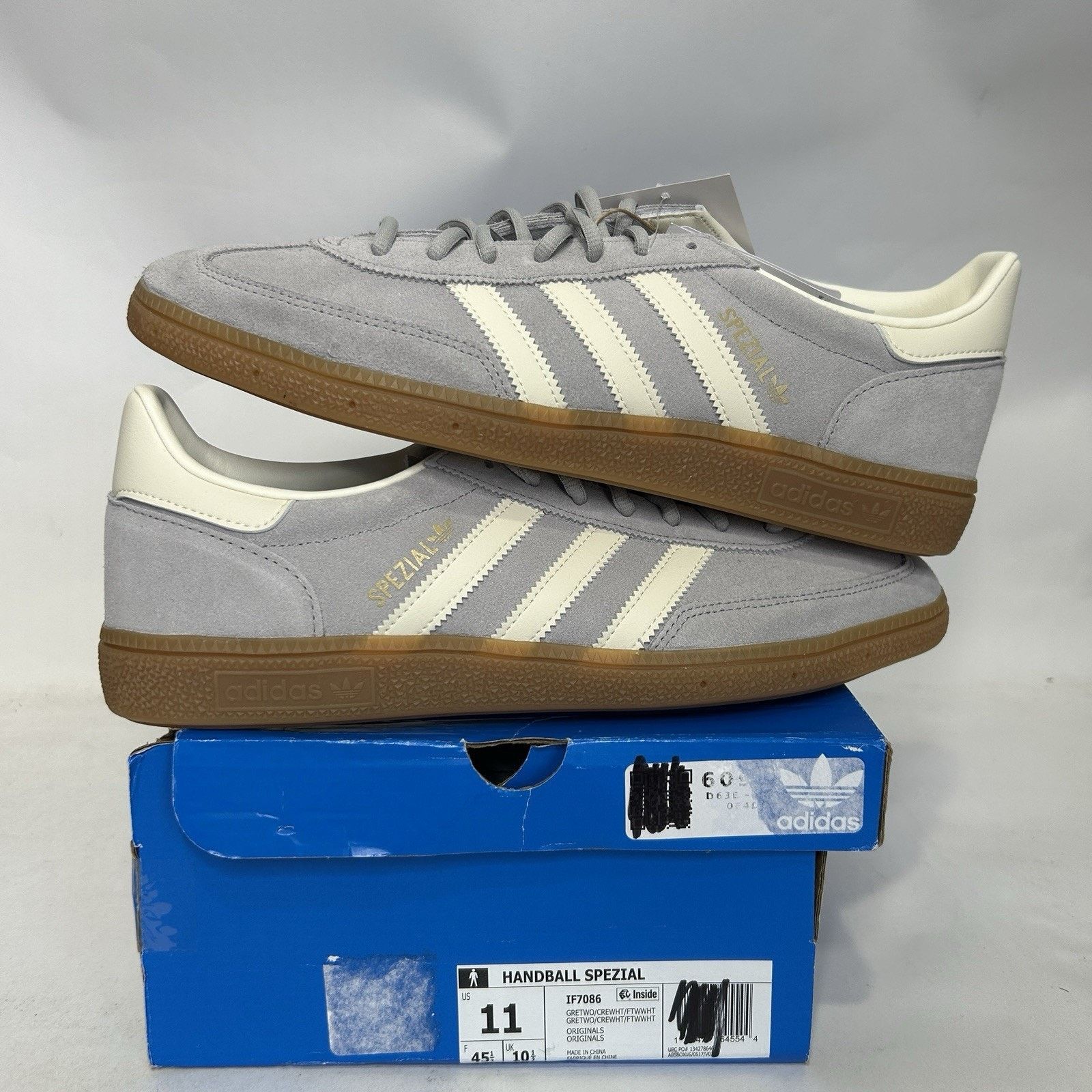 Adidas Adidas Originals Handball Spezial “Grey Cream White” Size US 11 / EU 44 - 1 Thumbnail