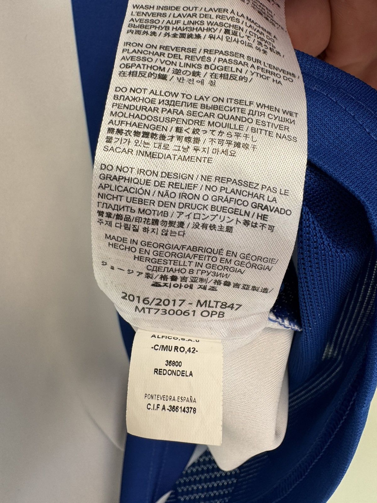 New Balance Porto 2017-2018 Home Soccer Jersey Football Kit Shirt Size US M / EU 48-50 / 2 - 15 Thumbnail
