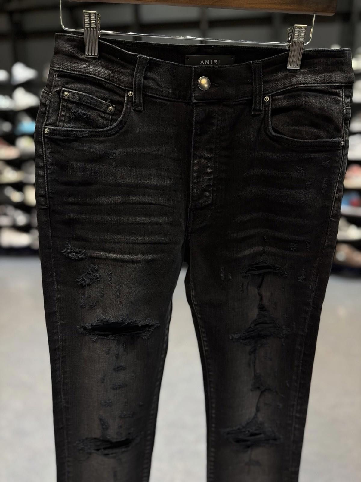 Amiri Size 31 - Amiri Thrasher Black Jeans 100% Authentic NEW Size US 31 - 4 Thumbnail