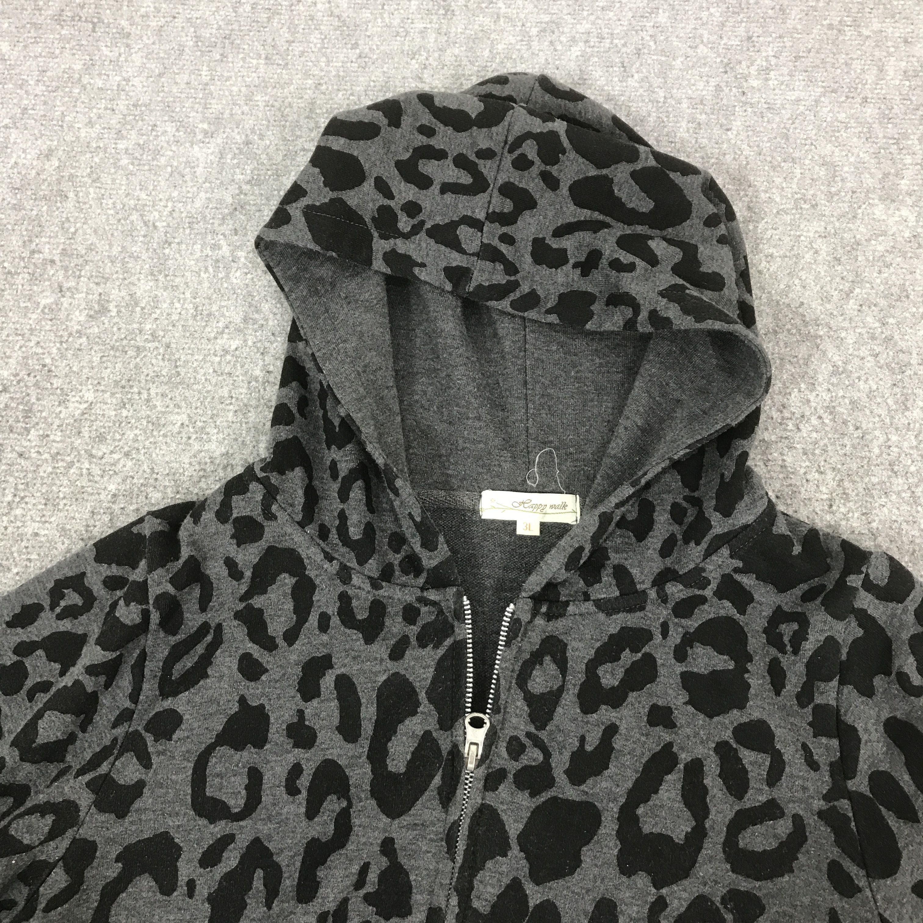Japanese Brand HAPPY WALK PUNK JAPAN HOODIES JACKET K76B12 Size US L / EU 52-54 / 3 - 7 Thumbnail