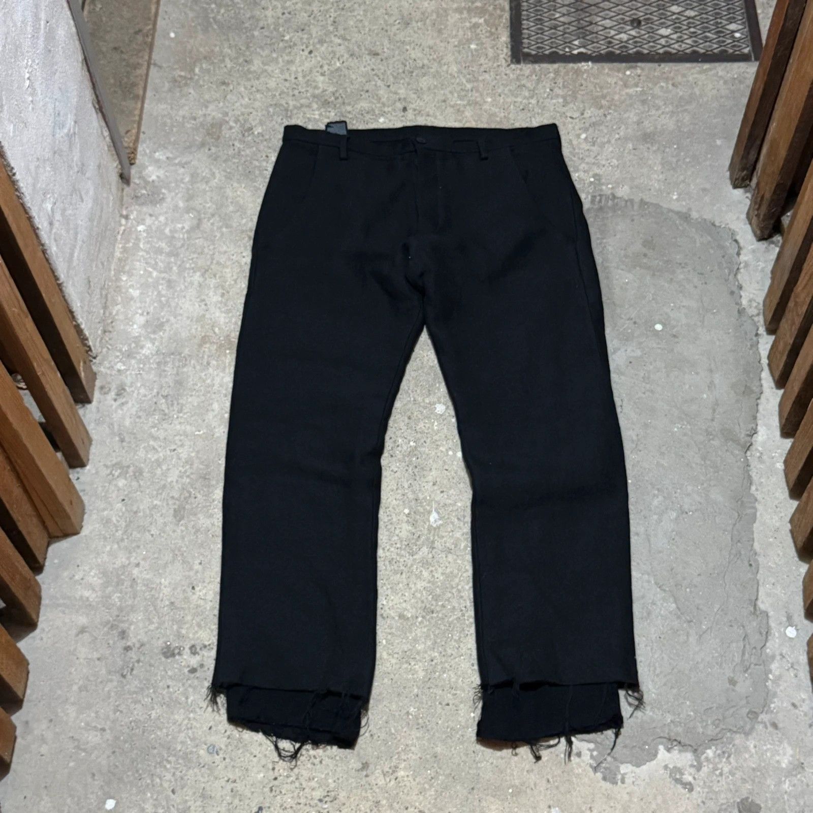 Obscur F/W 11 Obscur cropped layerd wool pants Size US 33 - 1 Thumbnail