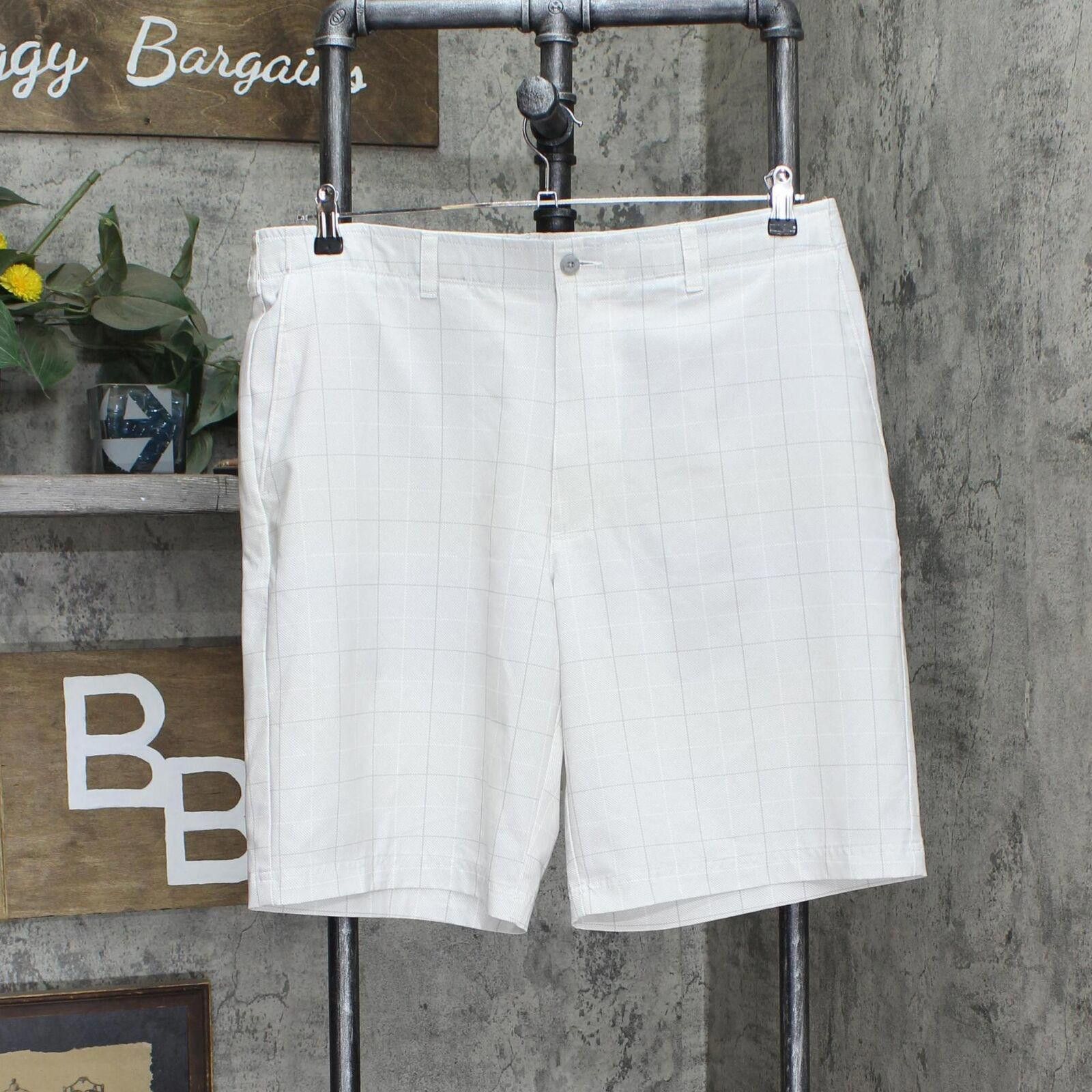 Designer Ben Hogan Plaid Stretch Shorts 166a0e09cc81a9 Gray Plaid 36 Size US 32 / EU 48 - 1 Thumbnail