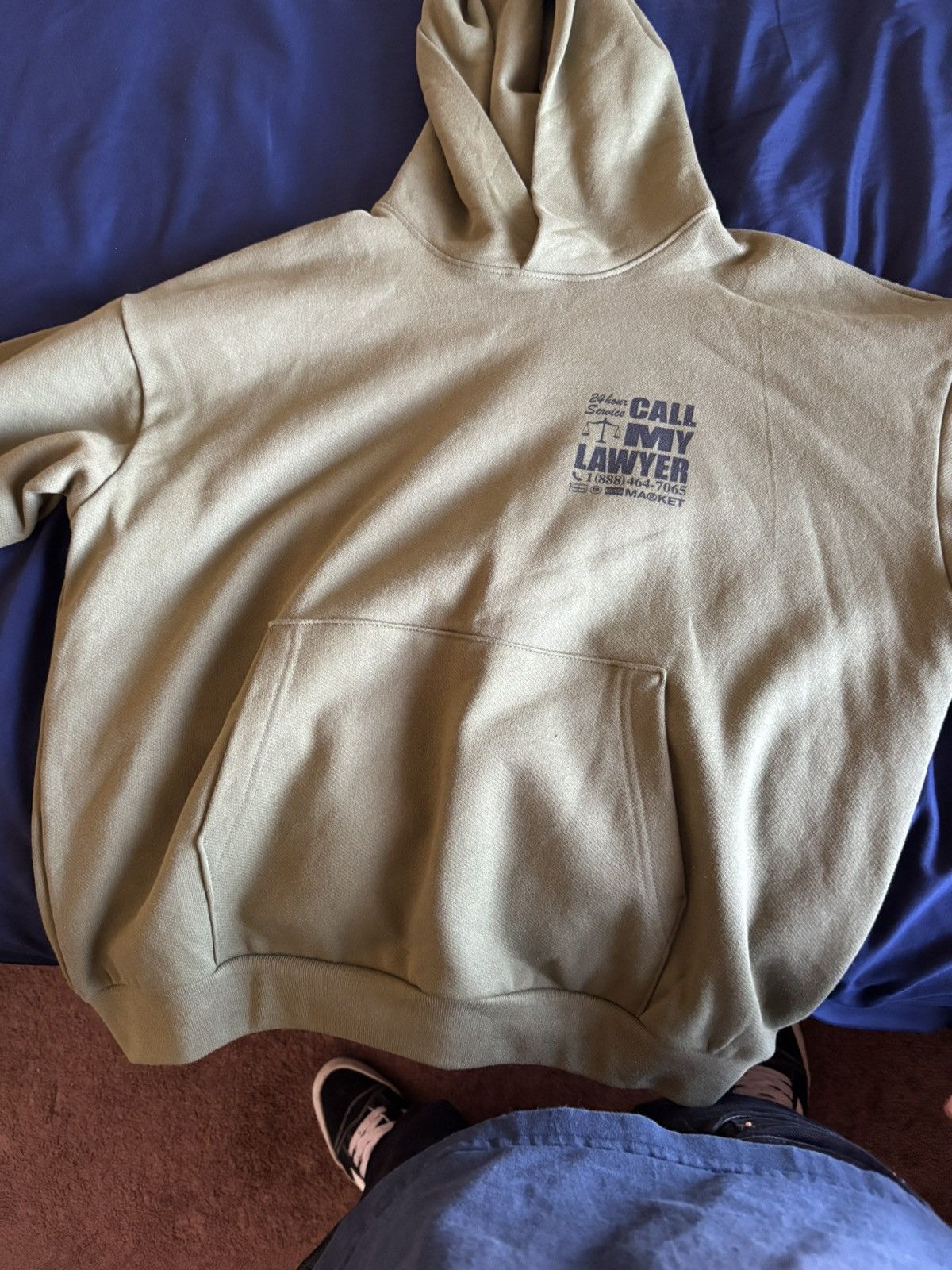 Market Market call my lawyer hoodie Size US M / EU 48-50 / 2 - 1 Thumbnail