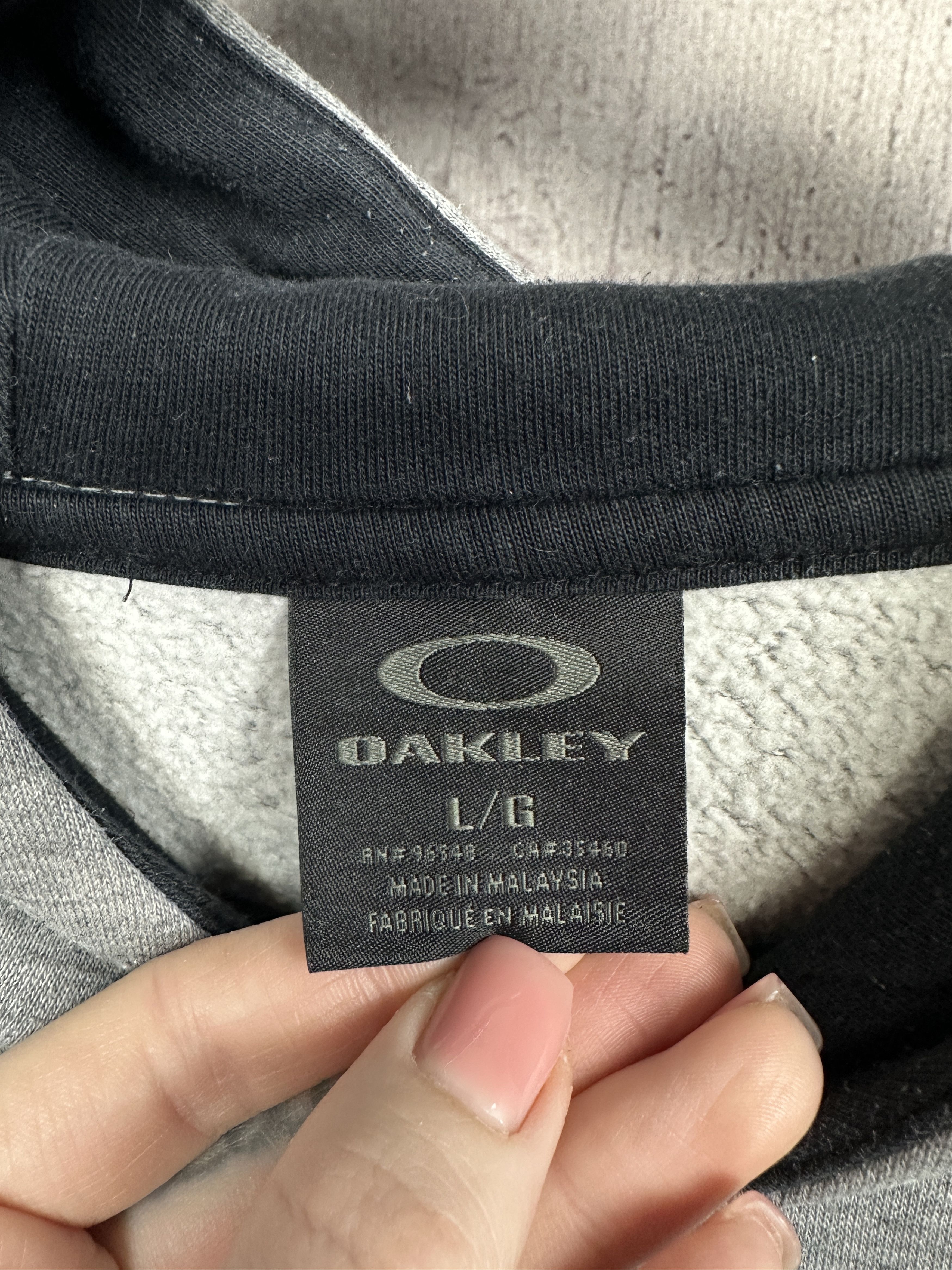 Oakley Oakley Mens Big Logo Hoodie Size US L / EU 52-54 / 3 - 3 Thumbnail