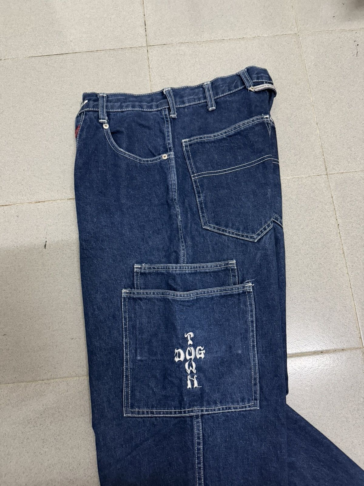 Dogtown Vintage Dogtown Skateboard Baggy Cargo Denim Jeans Size US 28 / EU 44 - 6 Thumbnail