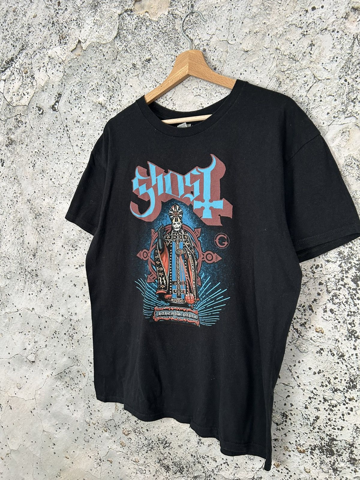 Band Tees Ghost Black Metal Rock Band Tee Horror Goth Rare Vintage Size US L / EU 52-54 / 3 - 2 Thumbnail