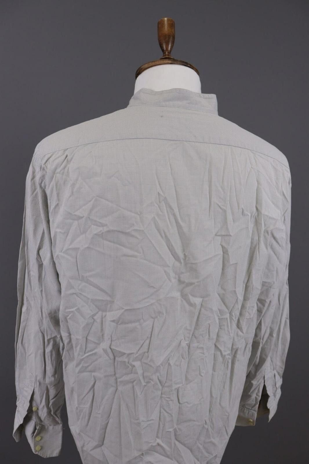 Lacoste Lacoste Gray Printed Long Sleeve Button Dress Shirt Size 44 Size US M / EU 48-50 / 2 - 12 Thumbnail